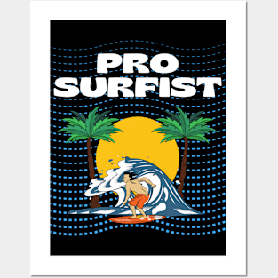 THE PRO SURFIST Posters and Art